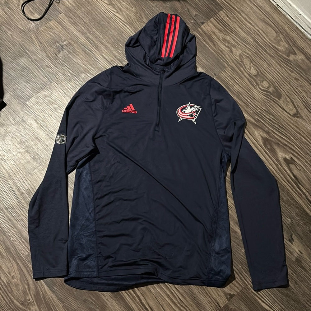 Columbus Blue Jackets 1/4 zip pullover